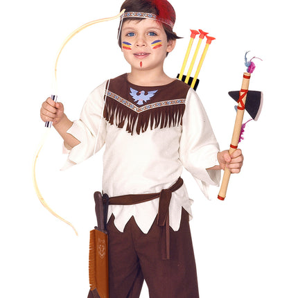 Widmann SRL Indianen mes met schede Rambo