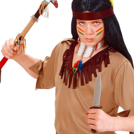 Widmann SRL Indianen mes met schede Rambo