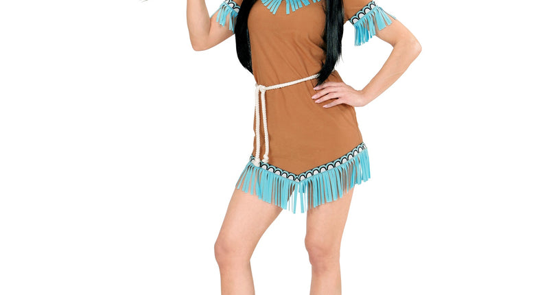 Widmann SRL Indianen pak dames Wilde westen