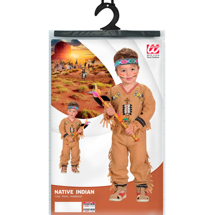 Widmann SRL Indianen pak kind Indra