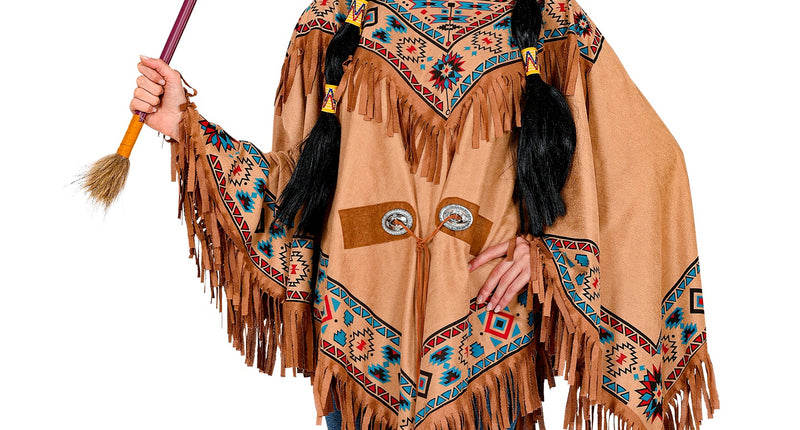 Widmann SRL Indianen poncho inheems
