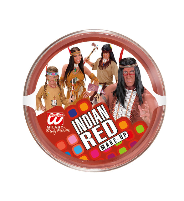 Widmann SRL Indianen rode schmink voor carnaval