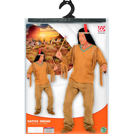 Widmann SRL Indianen shirt Brian