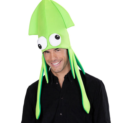 Widmann SRL Inktvis muts groen