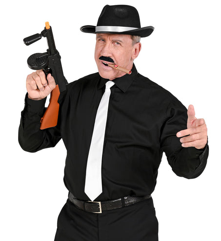 Widmann SRL Jaren 20 Gangster verkleedset zwart