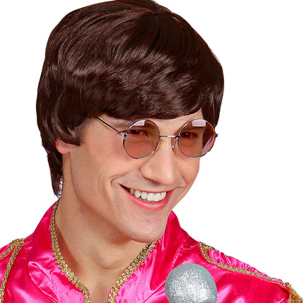 Widmann SRL Jaren 60 pruik pop artiest