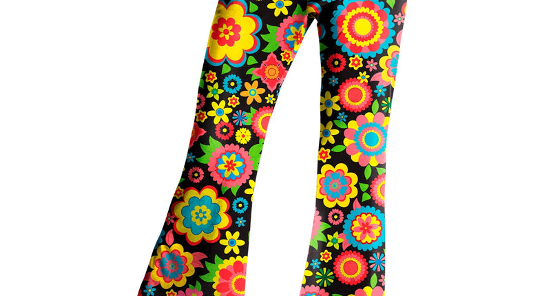 Widmann SRL Jaren 70 broek bloemenfeest dames