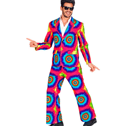 Widmann SRL Jaren 70 groovy kostuum kringen