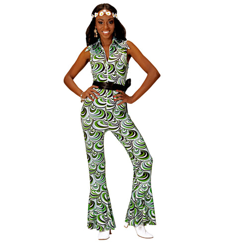 Widmann SRL Jaren 70 jumpsuit groovy waves