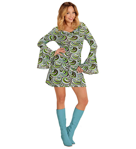 Widmann SRL Jaren 70 jurkje groovy waves