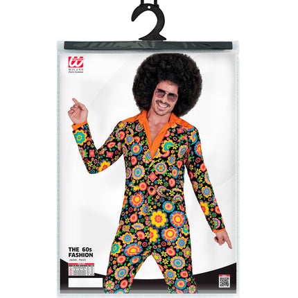 Widmann SRL Jaren 70 kostuum bloemenfeest