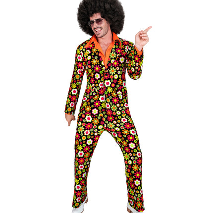 Widmann SRL Jaren 70 kostuum flowers