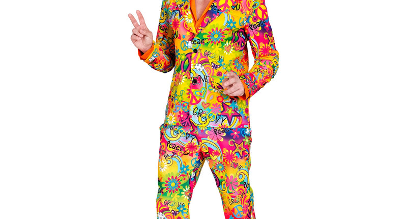 Widmann SRL Jaren 70 kostuum love&peace