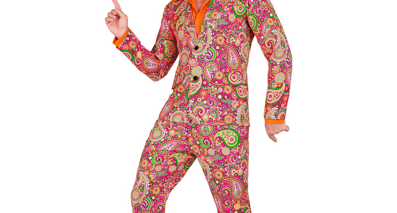 Widmann SRL Jaren 70 kostuum paisley