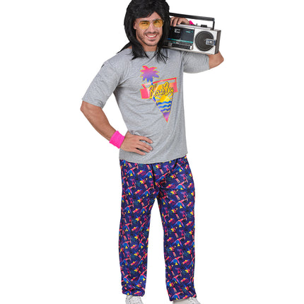 Widmann SRL Jaren 80 beach boy pak Disco heren