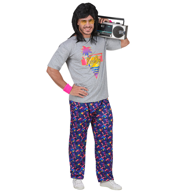 Widmann SRL Jaren 80 beach boy pak Disco heren