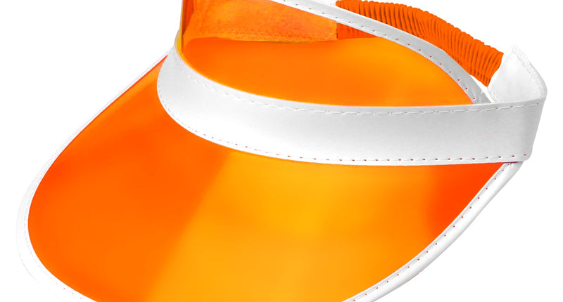 Widmann SRL Jaren 80 zonneklep oranje