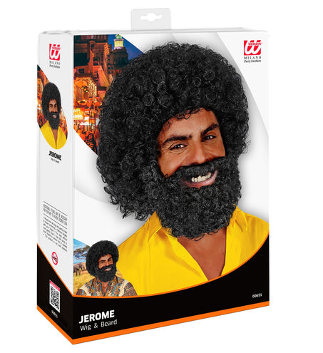 Widmann SRL Jerome pruik met baard