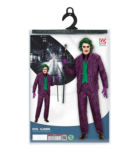 Widmann SRL Joker kostuum Batman heren