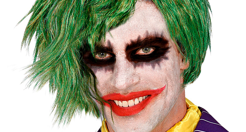 Widmann SRL Joker pruik groen volwassenen