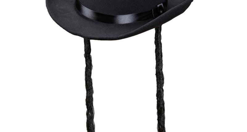 Widmann SRL Joodse hoed Rabbi hoed met lokken