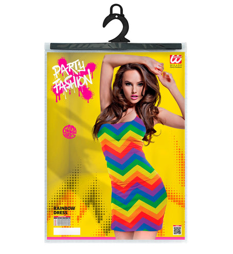 Widmann SRL Jurk regenboog Ella