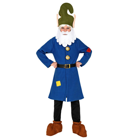 Widmann SRL Kabouter pak blauw kinderen