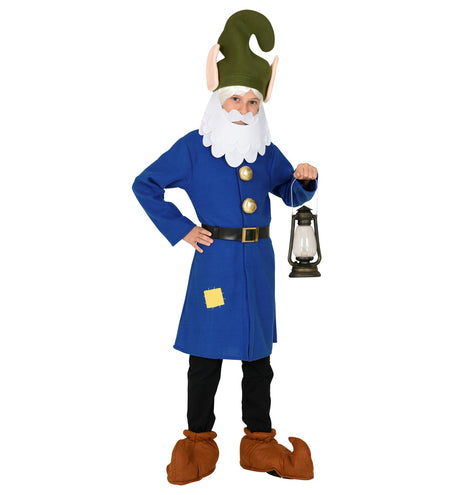 Widmann SRL Kabouter pak blauw kinderen