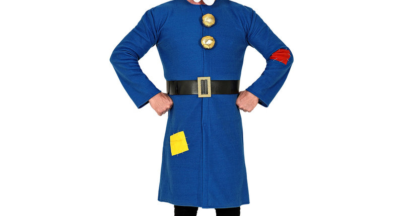 Widmann SRL Kabouter pak blauw volwassenen