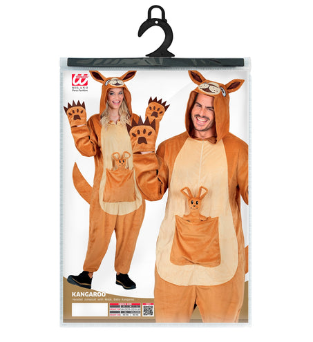 Widmann SRL Kangaroo kostuum pluche Skippie