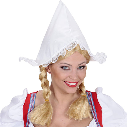 Widmann SRL Kanten muts boerinnenkapje Hollandse meid