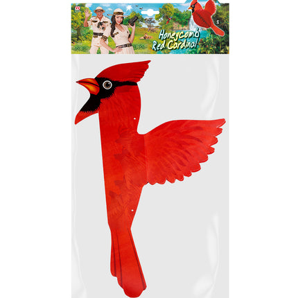 Widmann SRL Kardinaal vogel decoratie