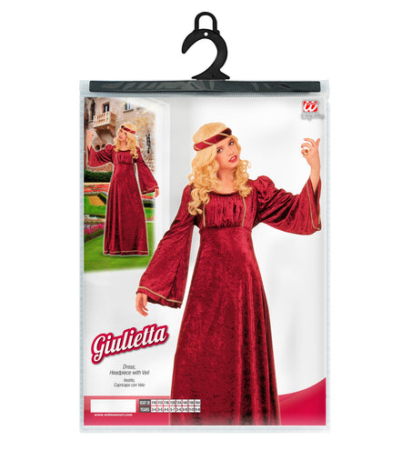 Widmann SRL Kasteel prinsessen kostuum Giuliette kind