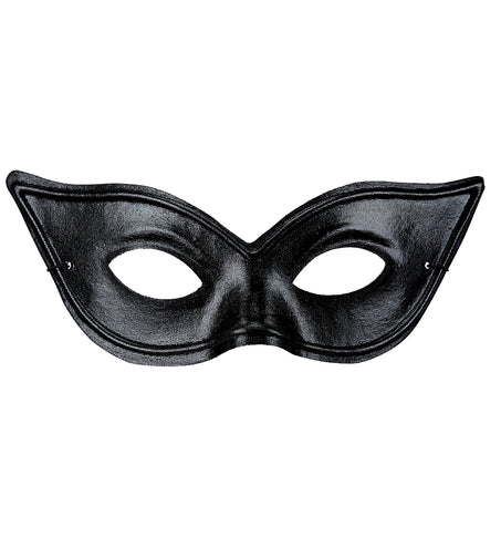 Widmann SRL Katachtige zwarte oogmaskers