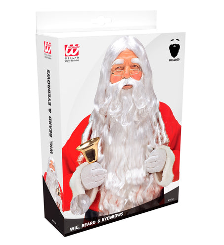 Widmann SRL Kerstman baard set deluxe