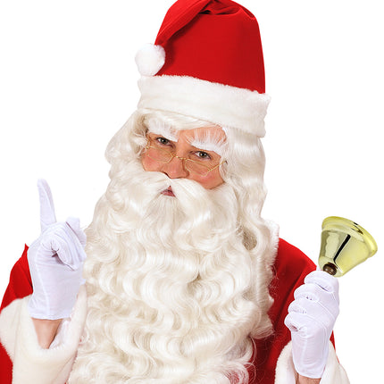 Widmann SRL Kerstman bel santa 15 cm