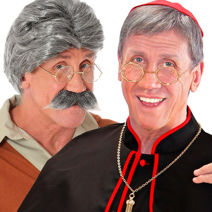 Widmann SRL Kerstman bril goud budget