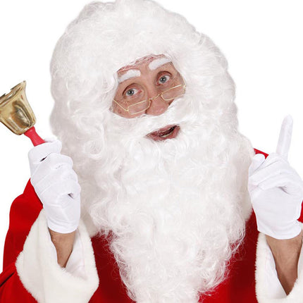 Widmann SRL Kerstman pruik met baard