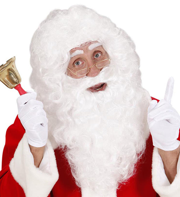 Widmann SRL Kerstman pruik met baard
