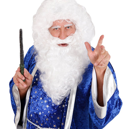 Widmann SRL Kerstman pruik met baard