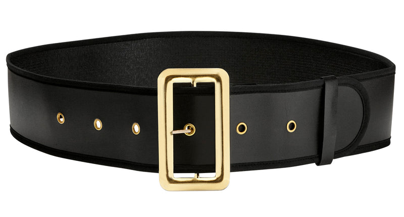 Widmann SRL Kerstman riem lederlook zwart