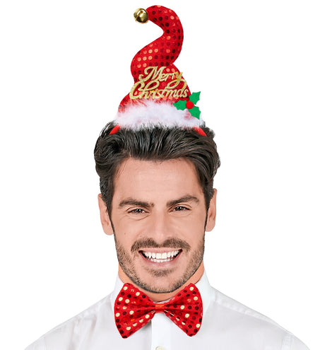 Widmann SRL Kerstmanhoedje met strikje