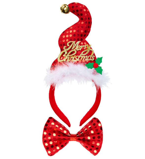 Widmann SRL Kerstmanhoedje met strikje