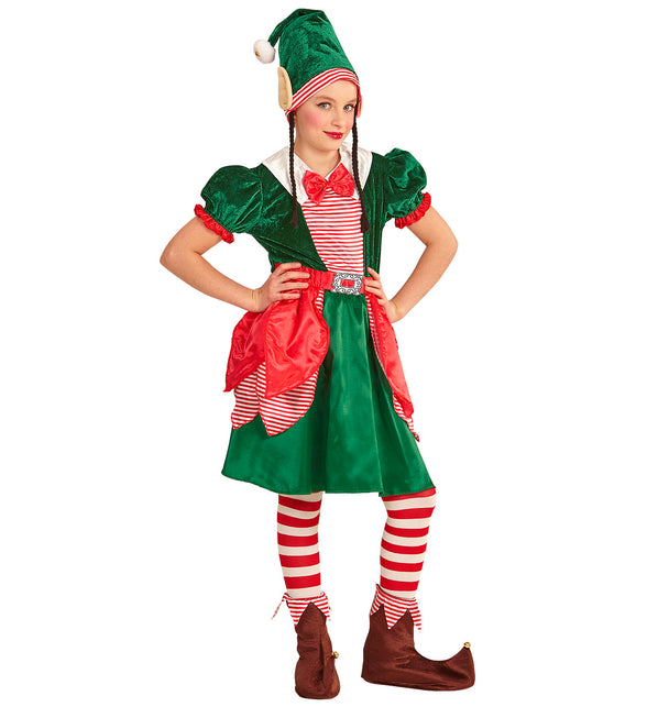 Widmann SRL Kerstmannen hulpje Elf met oortjes voor kids