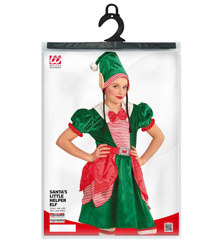 Widmann SRL Kerstmannen hulpje Elf met oortjes voor kids