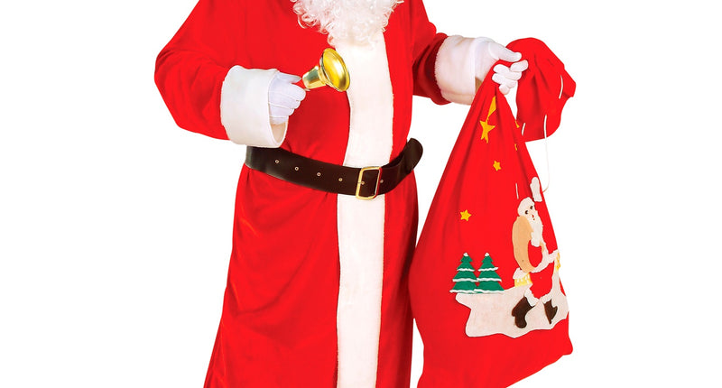 Widmann SRL Kerstmanpak Jas deluxe santa