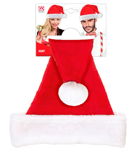 Widmann SRL Kerstmuts pluche deluxe