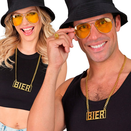 Widmann SRL Ketting bier goud