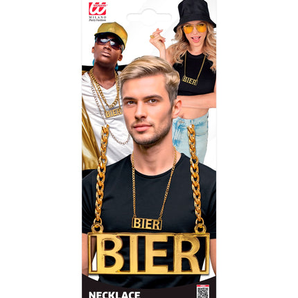 Widmann SRL Ketting bier goud