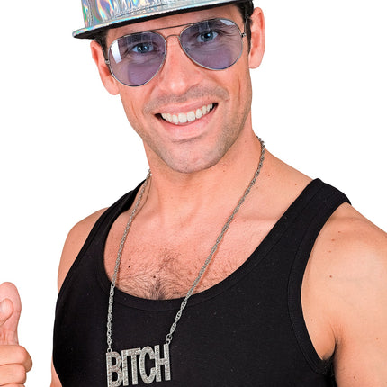 Widmann SRL Ketting bitch zilver